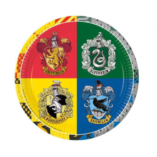 Picture of HARRY POTTER PAPER PLATES 23CM - 8 PACK